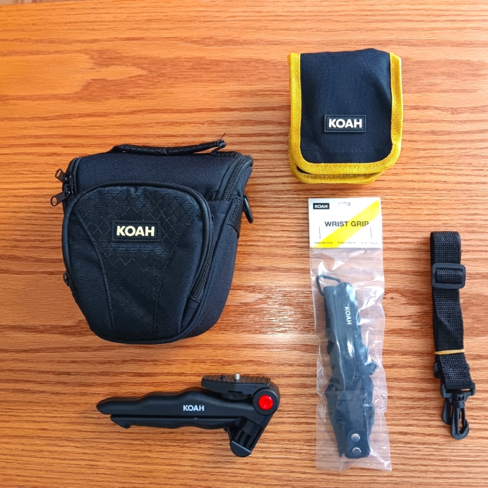 Camera Bag and Accessory Set. New.